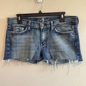 ⭐️3 for $12⭐️ 7 For All Mankind Cut-off Daisy Duke Shorts